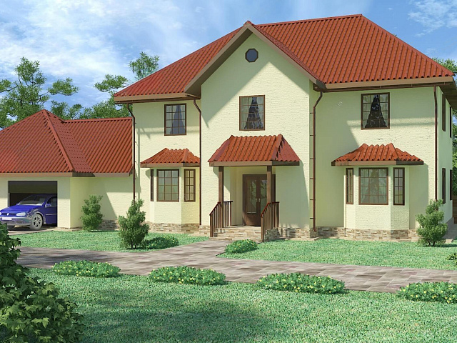 Комплект каркаса Ахвенламби, 300 кв.м